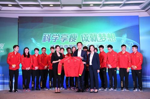 绿瘦携手中国跳水队 科学助力健康中国梦