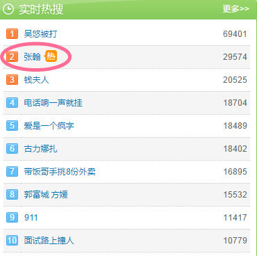 实时热搜榜