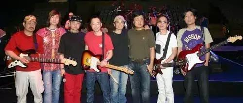 Beyond和黑豹,一张珍贵合影一段动人往事一生