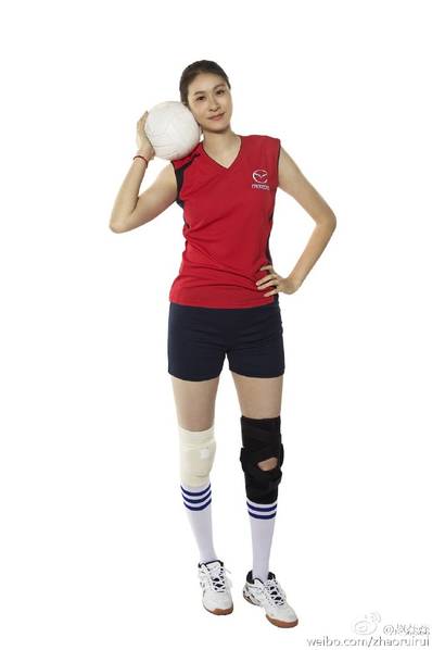 趙蕊蕊重披排球戰袍 氣質不輸當年
