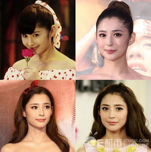 李心艾整容前后照片对比 眼睛大的吓人外眼角下垂严重