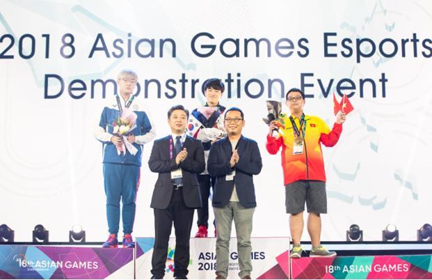 韩国选手Maru获得雅加达亚运会电竞赛事星际