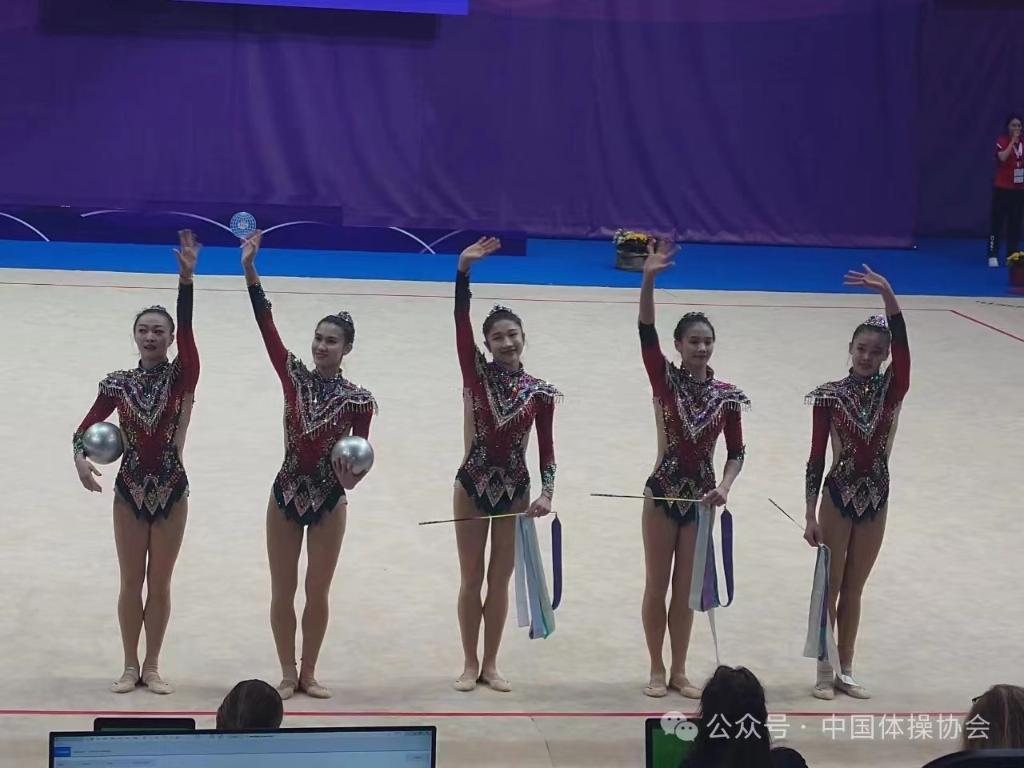 王子露獲中國隊首枚藝術體操世界杯個人金牌