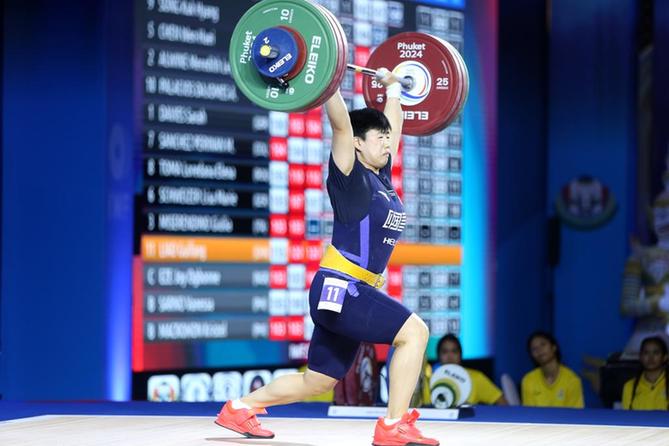舉重世界杯：廖桂芳女子71公斤級收獲兩銀一銅