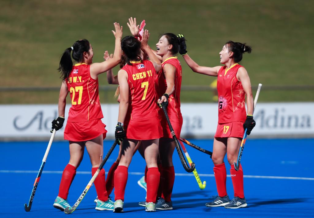中國女曲邀請賽戰勝澳大利亞隊