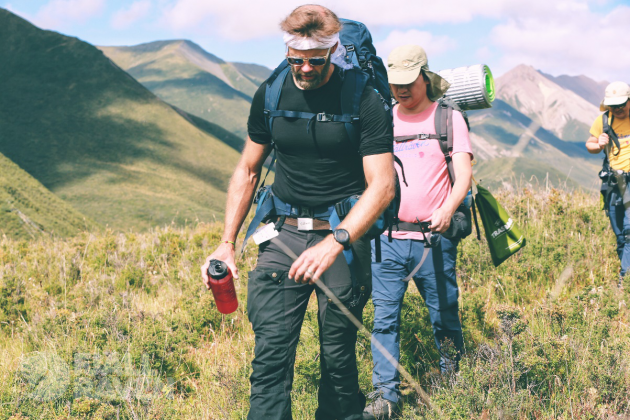 穿越青海丝路名山 “经典穿越”徒步活动祁连站
