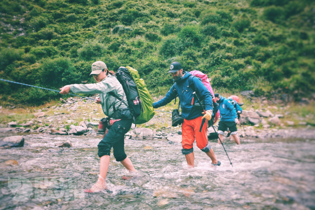 穿越青海丝路名山 “经典穿越”徒步活动祁连站