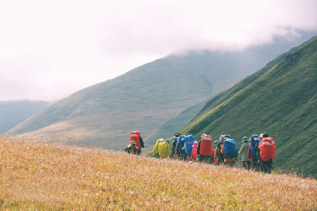 穿越青海丝路名山 “经典穿越”徒步活动祁连站