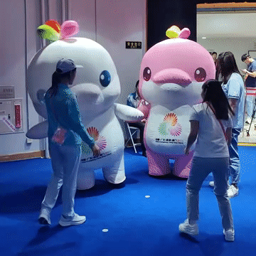 全运会新“顶流”——“喜洋洋”“乐融融”