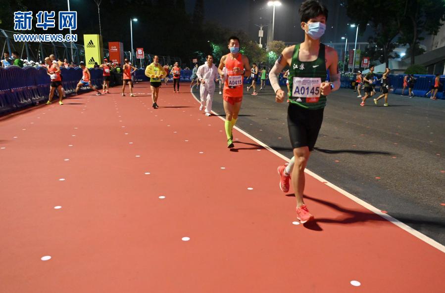 马拉松——2020广州马拉松赛举行