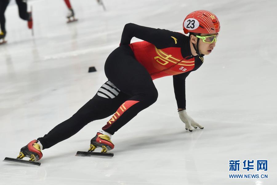 短道速滑——全国冠军赛：武大靖夺得男子1500米冠军