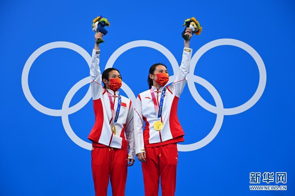 中国东京奥运会夺冠图片
