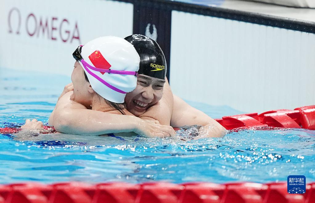 东京残奥会-游泳：刘玉、周艳菲包揽女子50米仰泳S4级冠亚军