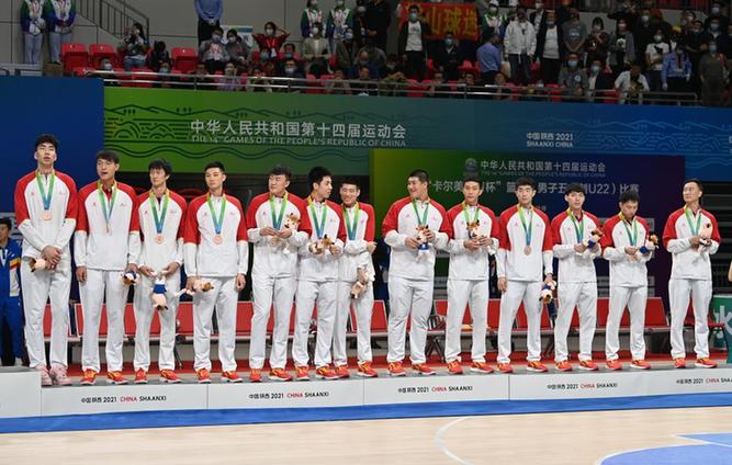 全运会-五人制篮球男子22岁以下组决赛：辽宁队夺冠