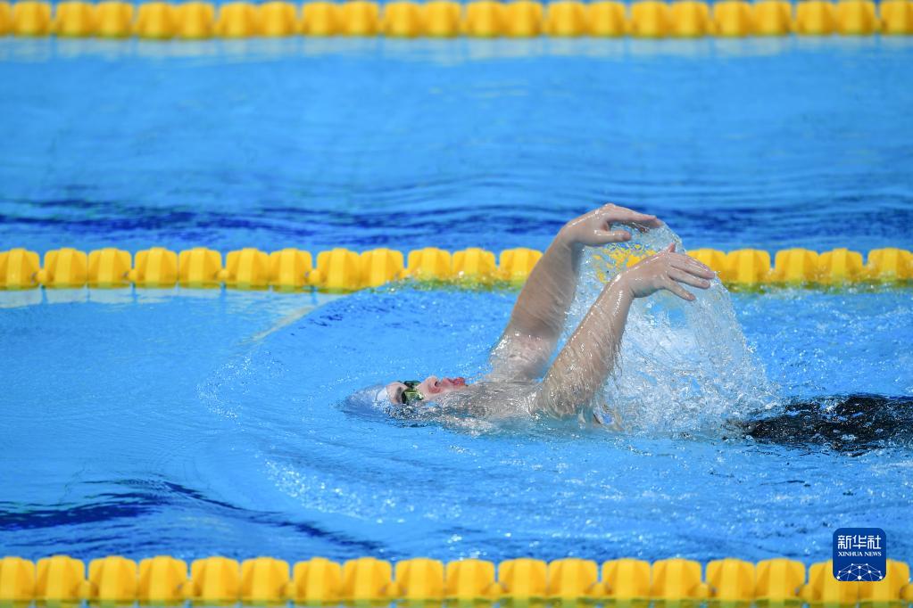 残运会——游泳：男子100米自由泳S2级决赛赛况