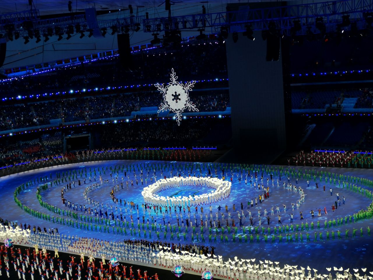 北京冬奥会开幕式上的绝美瞬间 “双奥之城”惊艳世界【组图】