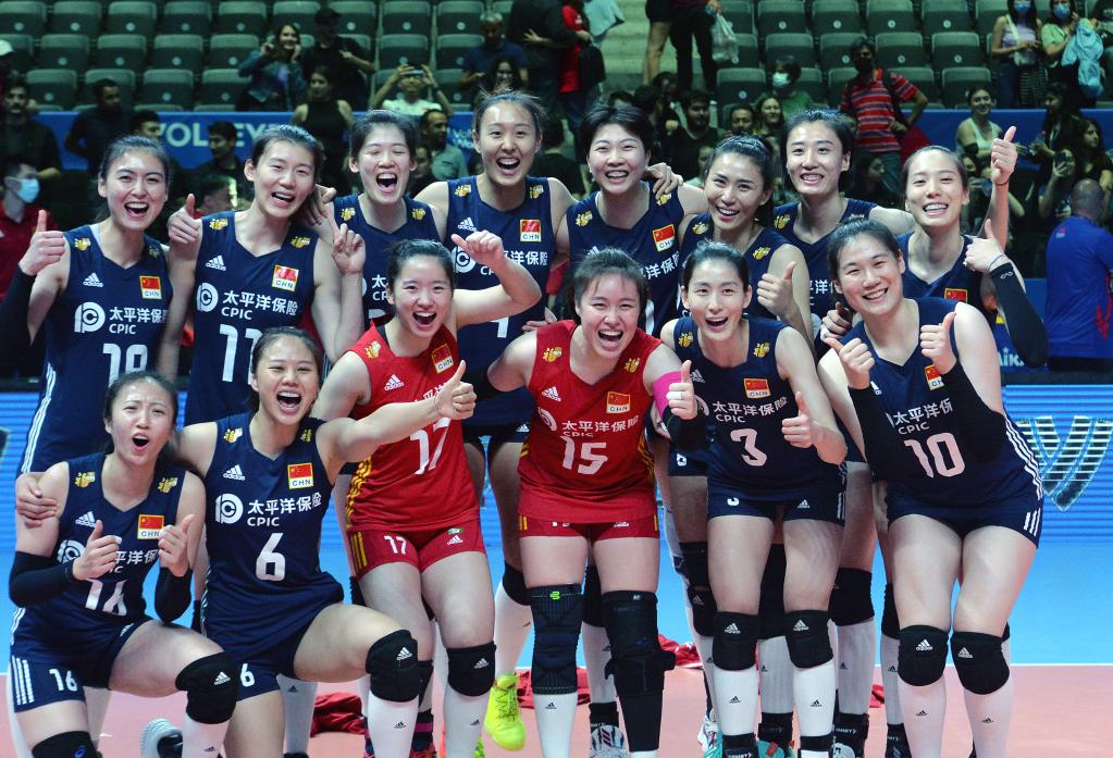 中国女排逆转荷兰队取得世联赛“开门红”