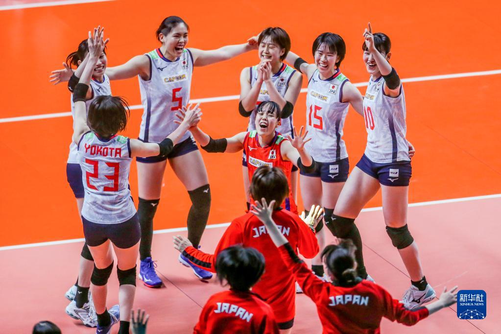世界女排联赛：中国不敌日本