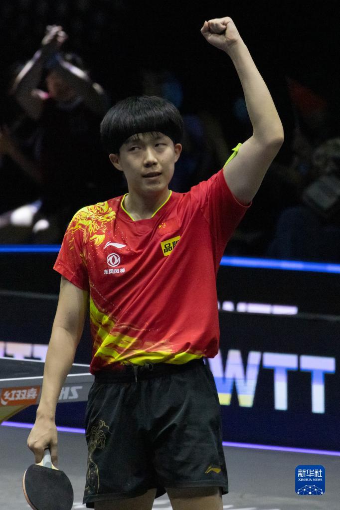 乒乓球——WTT球星挑战赛：王楚钦夺得男单冠军