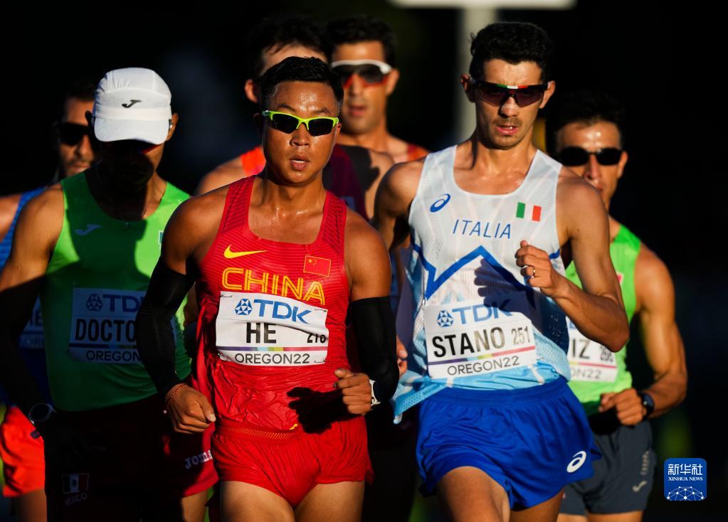 田径世锦赛男子35公里竞走：贺相红获第五名