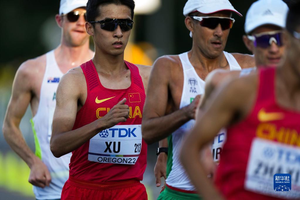 田径世锦赛男子35公里竞走：贺相红获第五名