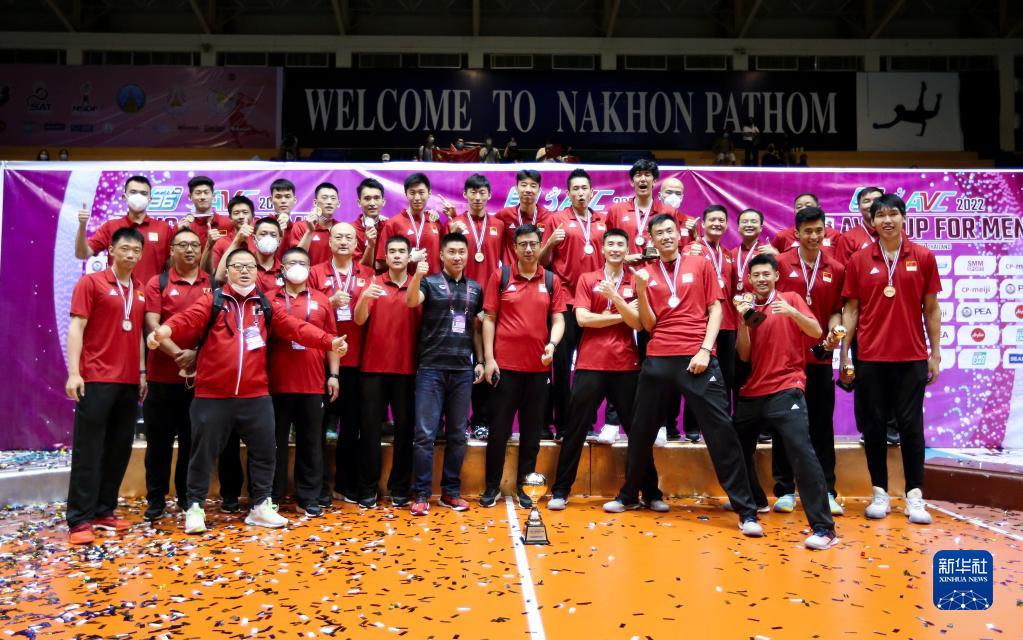 中国男排战胜日本队 时隔十年再夺亚洲杯冠军