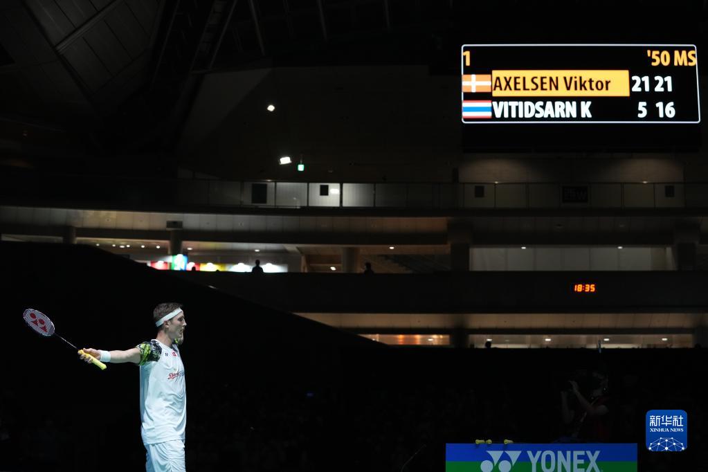 羽毛球世锦赛：安赛龙获得男单冠军