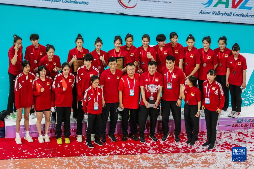 女排亚洲杯决赛：中国队获得亚军