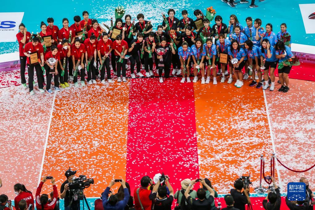 女排亚洲杯决赛：中国队获得亚军