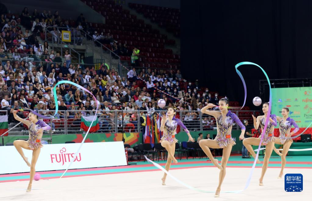 艺术体操世锦赛：中国队获团体3带2球第四名