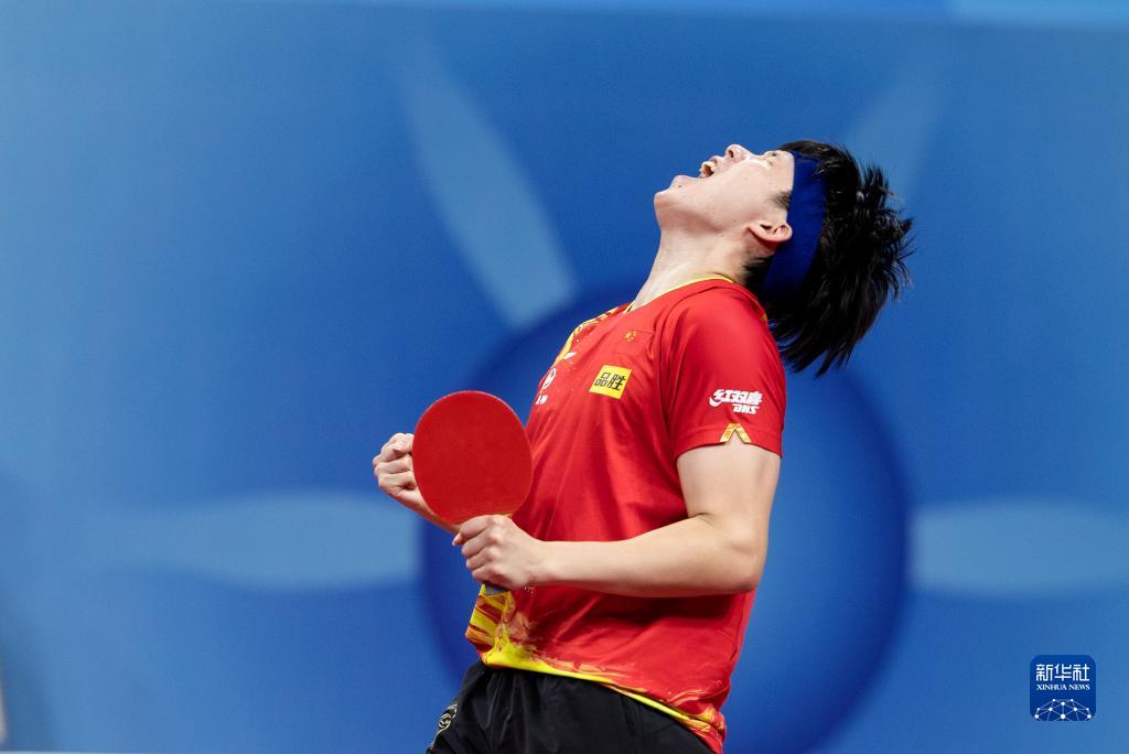 乒乓球——世乒赛团体赛：中国男队晋级四强