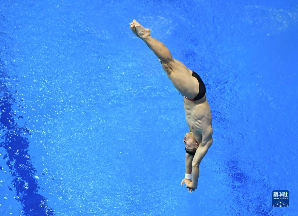 跳水——世界杯：曹缘获得男子3米板亚军