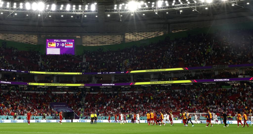 卡塔尔世界杯 | 西班牙七球完胜哥斯达黎加