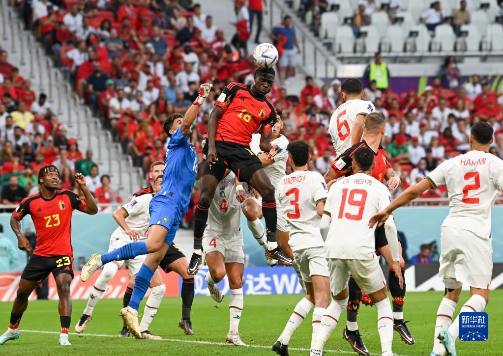 卡塔尔世界杯 | F组：比利时不敌摩洛哥