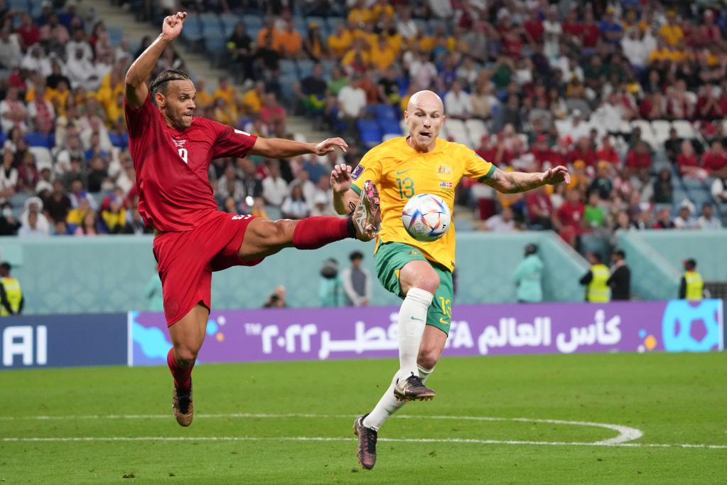 卡塔尔世界杯 | 澳大利亚队1:0击败丹麦队晋级16强