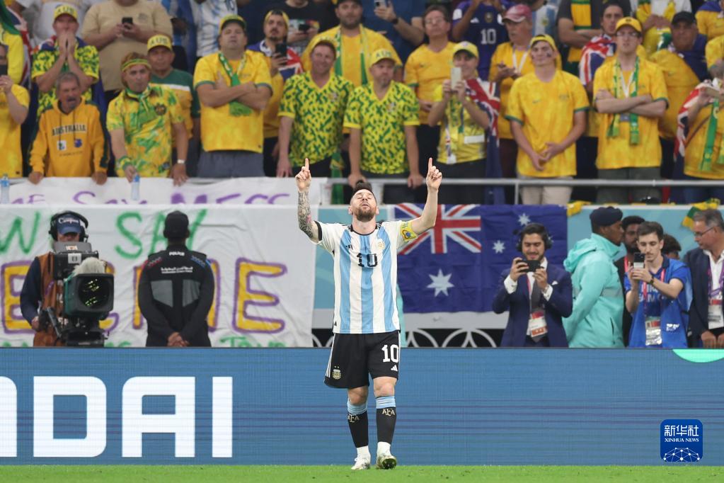 卡塔尔世界杯 | 八分之一决赛：阿根廷战胜澳大利亚