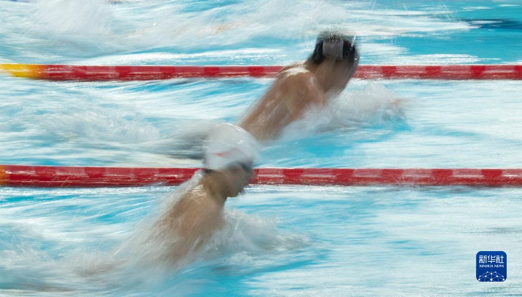 游泳——短池世锦赛：闫子贝打破男子50米蛙泳亚洲记录