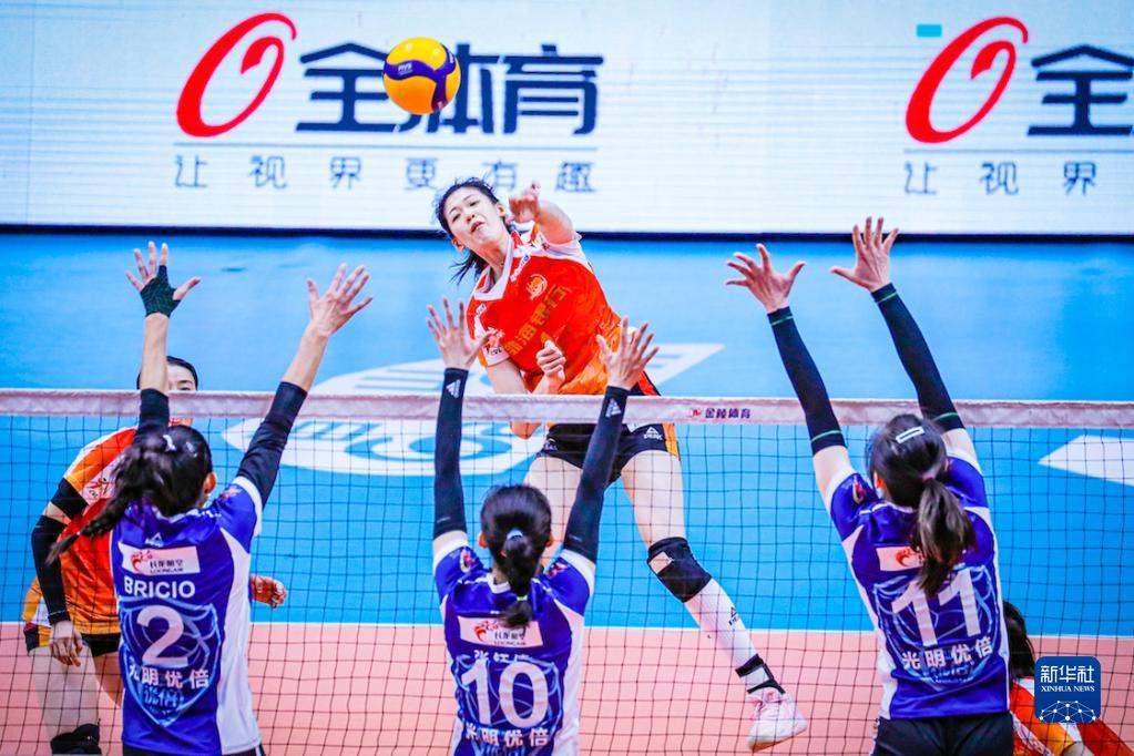 女排超級聯賽：天津隊奪冠