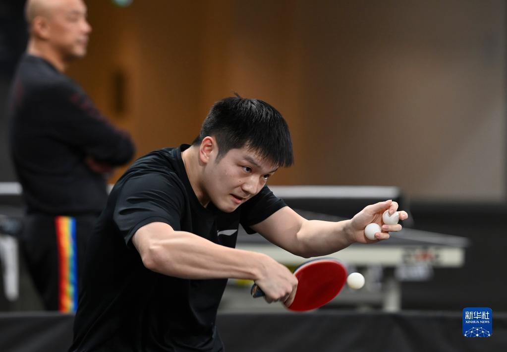 中國男隊備戰世乒賽預選賽