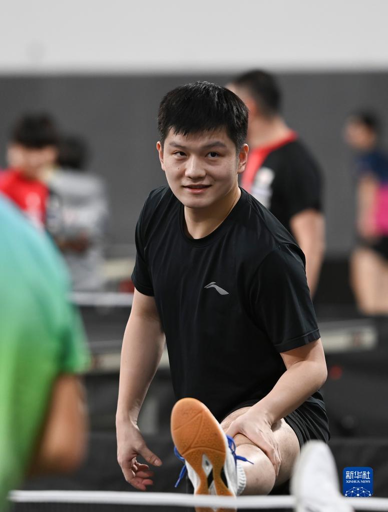 中國男隊備戰世乒賽預選賽