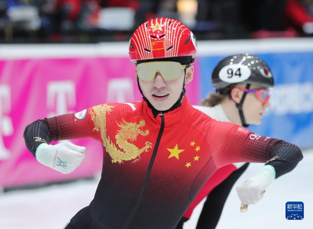 短道速滑世界杯多德雷赫特站：林孝埈男子500米夺冠