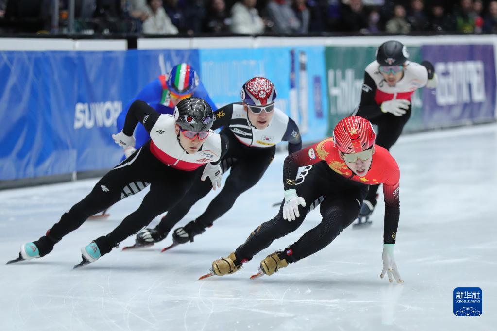 短道速滑世界杯多德雷赫特站：林孝埈男子500米夺冠