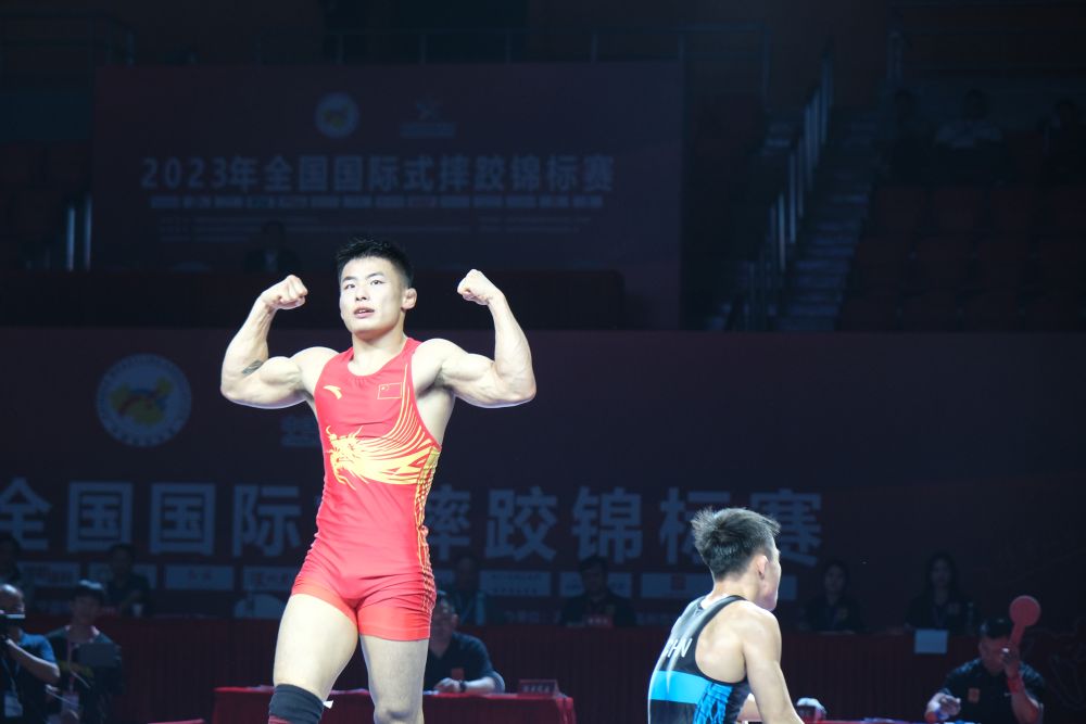 2023全国国际式摔跤锦标赛在温州开幕