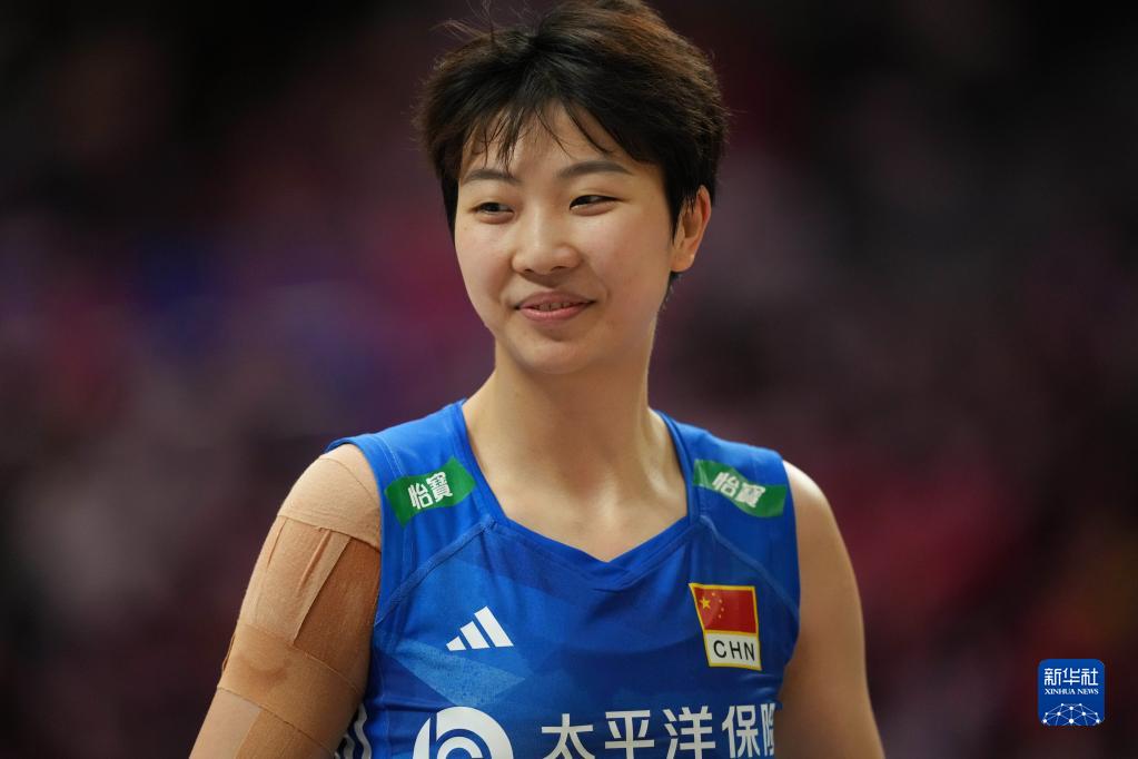 世界女排联赛：中国队胜日本队