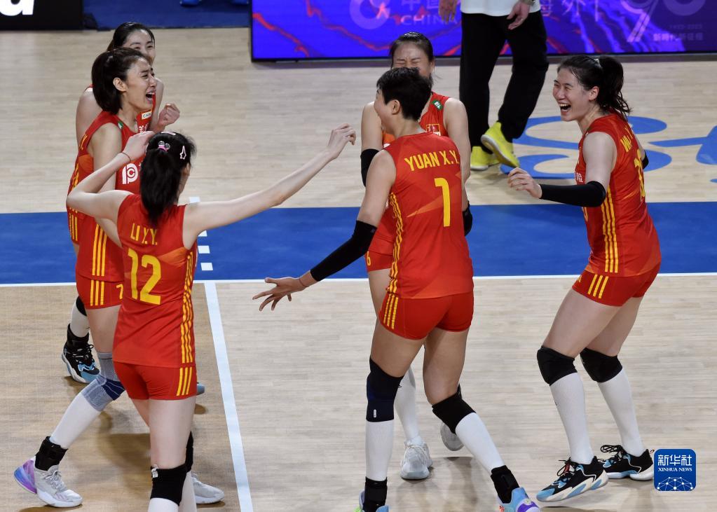 世界女排联赛香港站：中国队不敌意大利队