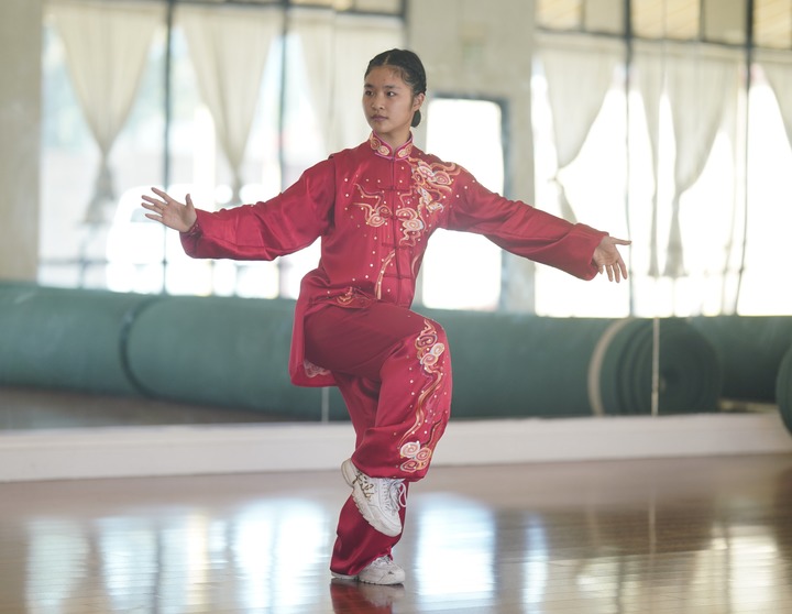 剑胆琴心 美国太极女孩冲刺成都大运会