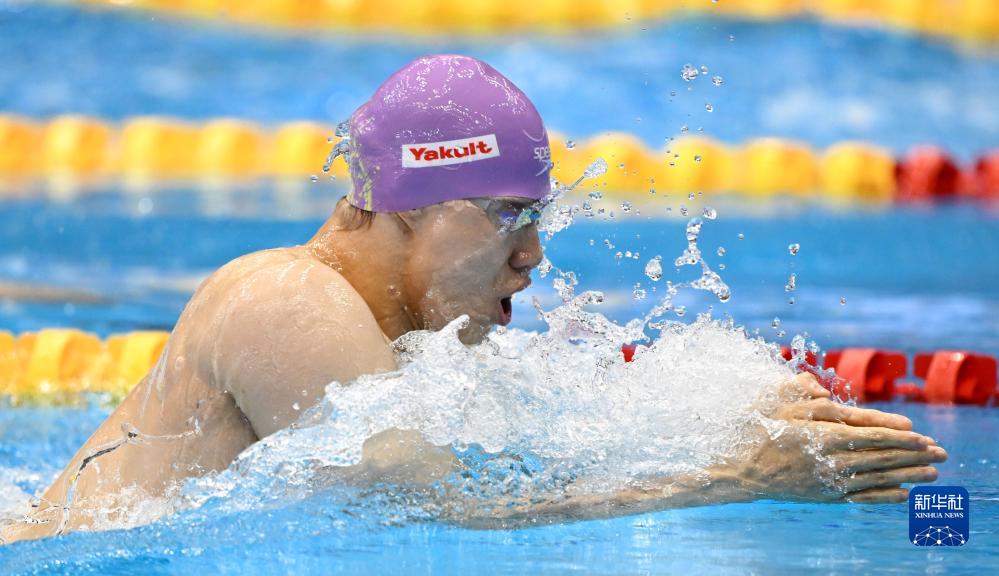 游泳世锦赛丨男子4x100米混合泳接力：中国队获得亚军