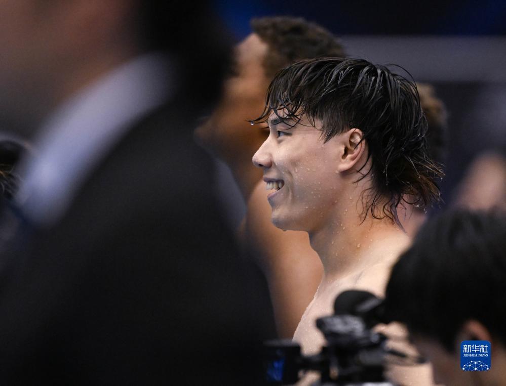 游泳世锦赛丨男子4x100米混合泳接力：中国队获得亚军