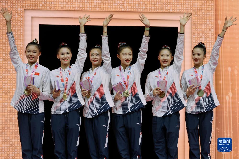艺术体操——世锦赛：中国队夺得5圈单项冠军