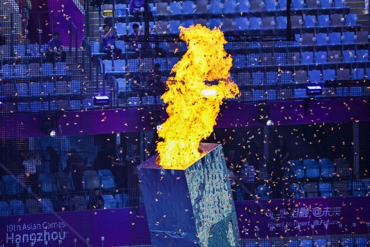 直击亚运会开幕丨体育、艺术、科技交融共生，展现出“中国式现代化”奋斗图景